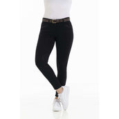 EQUITHÈME Pantalon d'Équitation Kim Organic Cotton Noir EQUITHÈME Pantalon d'Équitation Kim Organic Cotton Noir