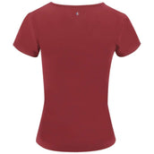 EQUITHÈME T-Shirt Anna Femme Cerise EQUITHÈME T-Shirt Anna Femme Cerise