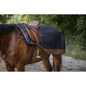 EQUITHÈME Couvre-reins Tyrex Polar Fleece 600D Gris/Marron EQUITHÈME Couvre-reins Tyrex Polar Fleece 600D Gris/Marron