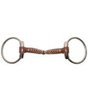 Metalab Mors de Filet Brisé Pinchless 17mm Cuir Metalab Mors de Filet Brisé Pinchless 17mm Cuir