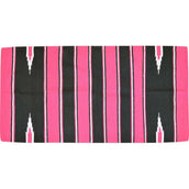 Randol's Navajo Show Blanket Rose/Noir/Blanc Randol's Navajo Show Blanket Rose/Noir/Blanc