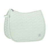 Eskadron Tapis de Selle Classic Sports Sparkle Floral Dressage Powder Green Eskadron Tapis de Selle Classic Sports Sparkle Floral Dressage Powder Green