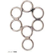 F.R.A. Hackamore Set Rose Jeu RVS F.R.A. Hackamore Set Rose Jeu RVS