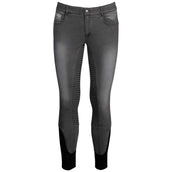 Harry's Horse Pantalon d'Équitation Liciano Denim Full Grip Noir Harry's Horse Pantalon d'Équitation Liciano Denim Full Grip Noir