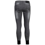 Harry's Horse Pantalon d'Équitation Liciano Denim Full Grip Noir Harry's Horse Pantalon d'Équitation Liciano Denim Full Grip Noir