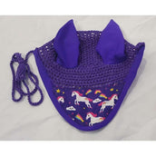 HB Bonnet Anti-Mouches Unicorn Violet HB Bonnet Anti-Mouches Unicorn Violet