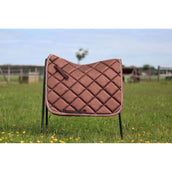 HB Tapis de Selle Sparkling Glitter Sauter Marron HB Tapis de Selle Sparkling Glitter Sauter Marron