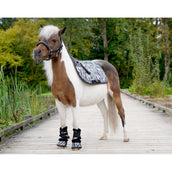 HB Tapis de Selle Zebra Polyvalent Noir/Blanc HB Tapis de Selle Zebra Polyvalent Noir/Blanc