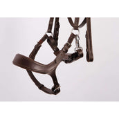 Harry's Horse Bride Release avec Muserolle Bridon Marron Harry's Horse Bride Release avec Muserolle Bridon Marron