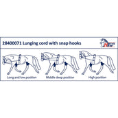 Harry's Horse Corde à Longer avec Mousquetons Harry's Horse Corde à Longer avec Mousquetons