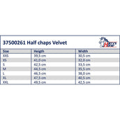 Harry's Horse Chaps Velvet Noir Harry's Horse Chaps Velvet Noir