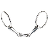 Harry's Horse Mors de Filet Caoutchouc Double Brisure Flat Link 20mm Harry's Horse Mors de Filet Caoutchouc Double Brisure Flat Link 20mm