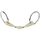 Harry's Horse Mors de Filet Caoutchouc Double Brisure Apple Harry's Horse Mors de Filet Caoutchouc Double Brisure Apple