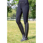 HKM Pantalon d'Équitation Hunter Prise de Genou Noir HKM Pantalon d'Équitation Hunter Prise de Genou Noir