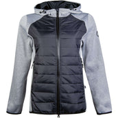 HKM Blouson de Sport Style Gris Foncé/Noir/Noir HKM Blouson de Sport Style Gris Foncé/Noir/Noir