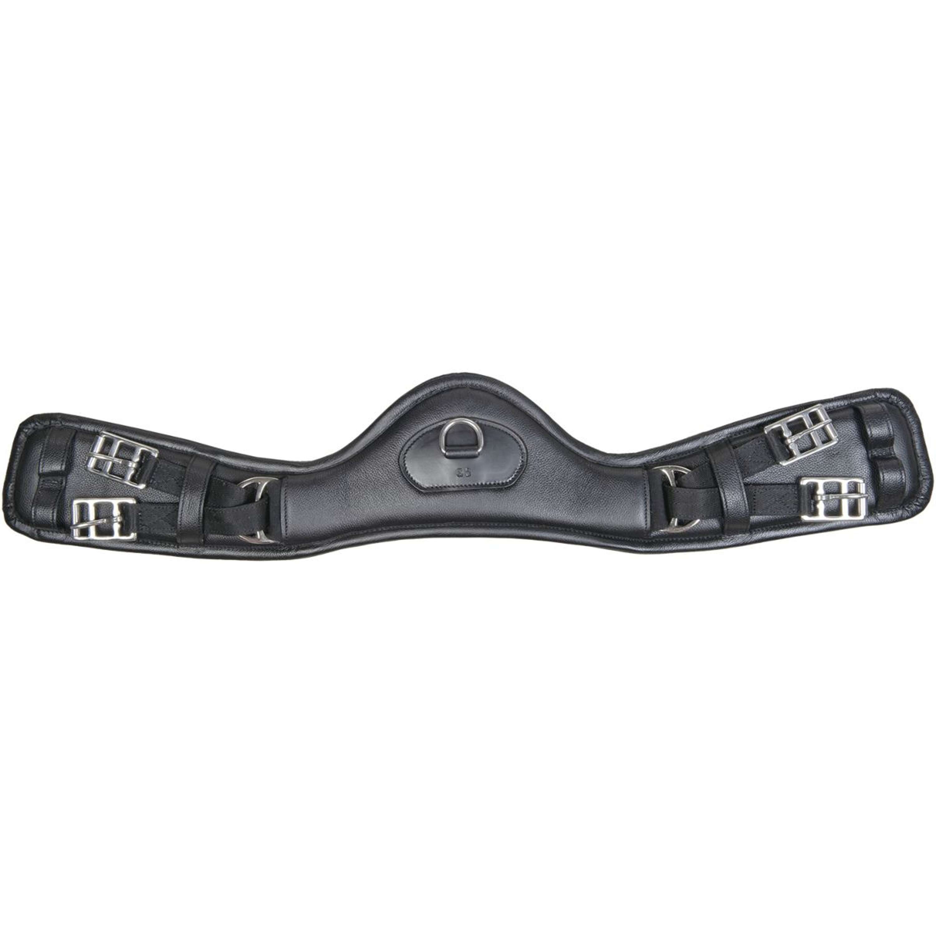 Sangle anatomique en cuir avec surpiqûres QHP Luxe QHP Sangle anatomique en cuir avec surpiqûres QHP Luxe QHP