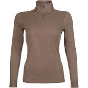 HKM Chemise Fonctionnelle Supersoft Marron foncé HKM Chemise Fonctionnelle Supersoft Marron foncé