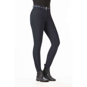 HKM Pantalon d'Équitation Monaco Silicone Fond de Peau Bleu Foncé HKM Pantalon d'Équitation Monaco Silicone Fond de Peau Bleu Foncé