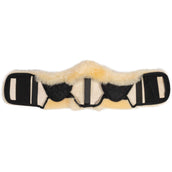 HKM SingelbontjeFourrure de Sangle Premium Peau d'Agneau Nature HKM SingelbontjeFourrure de Sangle Premium Peau d'Agneau Nature