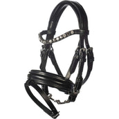 HKM HoofdstelBride Hobby Horsing Leather Noir HKM HoofdstelBride Hobby Horsing Leather Noir