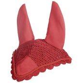 HKM Bonnet Anti-Mouches Rouge foncé HKM Bonnet Anti-Mouches Rouge foncé