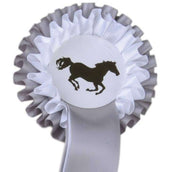 HKM Rosette 2 Couches Argent/Blanc HKM Rosette 2 Couches Argent/Blanc