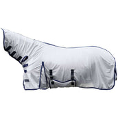 HKM Couverture Anti-Mouches Lyon avec Partie du Cou Argent HKM Couverture Anti-Mouches Lyon avec Partie du Cou Argent