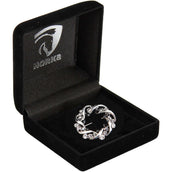 HORKA Epingle à Plastron Crown Noir/Argent HORKA Epingle à Plastron Crown Noir/Argent