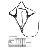 HORKA 5 Point Collier de Chasse Elastique Marron/or HORKA 5 Point Collier de Chasse Elastique Marron/or