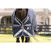 Rhino Chemise Turnout Pony 0g Bleu marine/Gris titane/Bleu classique Rhino Chemise Turnout Pony 0g Bleu marine/Gris titane/Bleu classique
