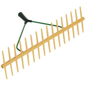 Kerbl Râteau Plastique Double Côté 16T Kerbl Râteau Plastique Double Côté 16T