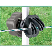 Ako Isolateur à Vis Filet-Corde 10 Pièces Noir/Rouge Ako Isolateur à Vis Filet-Corde 10 Pièces Noir/Rouge