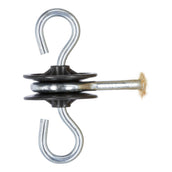 Ako Isolateur Double Ancrage 6 Pièces Noir Ako Isolateur Double Ancrage 6 Pièces Noir