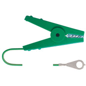 Ako Pinces Crocodiles Terre Connexion Câble Vert Ako Pinces Crocodiles Terre Connexion Câble Vert