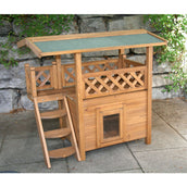 Kerbl Tour à Griffer pour Chat Lodge Bois Kerbl Tour à Griffer pour Chat Lodge Bois