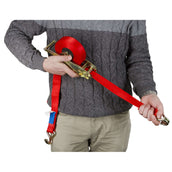 Kerbl Automatic lashing strap Quickloader D-Ring Orange Kerbl Automatic lashing strap Quickloader D-Ring Orange