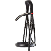 Kieffer Bridon Ultrasoft Sue avec des Cristaux Noir/Blanc Kieffer Bridon Ultrasoft Sue avec des Cristaux Noir/Blanc