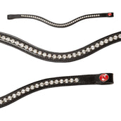 Kieffer Bride Ultrasoft Haflinger Noir/Blanches Pierres Kieffer Bride Ultrasoft Haflinger Noir/Blanches Pierres