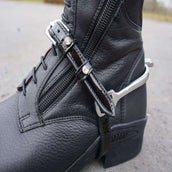 Kavalkade Lanières pour Éperons Crystal Laque Noire Kavalkade Lanières pour Éperons Crystal Laque Noire