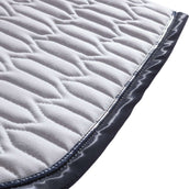 Kavalkade Tapis de Selle Exclusive Dressage blanc/marine Kavalkade Tapis de Selle Exclusive Dressage blanc/marine