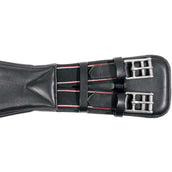 Kavalkade Sangle de Dressage Classic Soft Leather avec Élastique Noir Kavalkade Sangle de Dressage Classic Soft Leather avec Élastique Noir