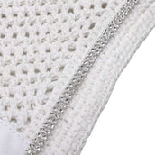 Kavalkade Bonnet Anti-Mouches avec Fausses Pierres Blanc Kavalkade Bonnet Anti-Mouches avec Fausses Pierres Blanc