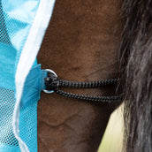 Kavalkade Couverture Anti-Mouches Stripe Petrol Kavalkade Couverture Anti-Mouches Stripe Petrol