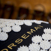 Accuhorsemat Couverture Cooler avec Tapis d'Accupression Bleu Accuhorsemat Couverture Cooler avec Tapis d'Accupression Bleu