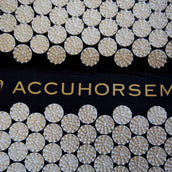 Accuhorsemat Couverture Cooler avec Tapis d'Accupression Bleu Accuhorsemat Couverture Cooler avec Tapis d'Accupression Bleu