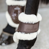 Kentucky Protège-Boulets Young Horse Vegan Sheepskin Marron Kentucky Protège-Boulets Young Horse Vegan Sheepskin Marron