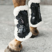 Kentucky Horsewear Protèges-Tendons Bamboo Elastic Vegan Sheepskin Noir Kentucky Horsewear Protèges-Tendons Bamboo Elastic Vegan Sheepskin Noir