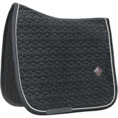 Kentucky Tapis de Selle Basic Velvet Dressage Noir Kentucky Tapis de Selle Basic Velvet Dressage Noir