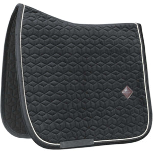 Kentucky Tapis de Selle Basic Velvet Dressage Noir Kentucky Tapis de Selle Basic Velvet Dressage Noir