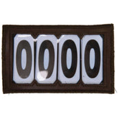 Kentucky Numéros de départ Velcro PVC Marron Kentucky Numéros de départ Velcro PVC Marron